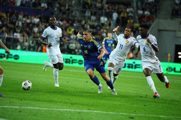 September 5, 2025, Wroclaw, Lower Silesia, Poland: YEHOR YARMOLIUK during match between Ukraine and France - European Qualifiers World Cup 2026, September 5, 2025. Wroclaw, Poland Wroclaw Poland - ZUMAb265 20250905_zsp_b265_139 Copyright: xMateuszxBireckix