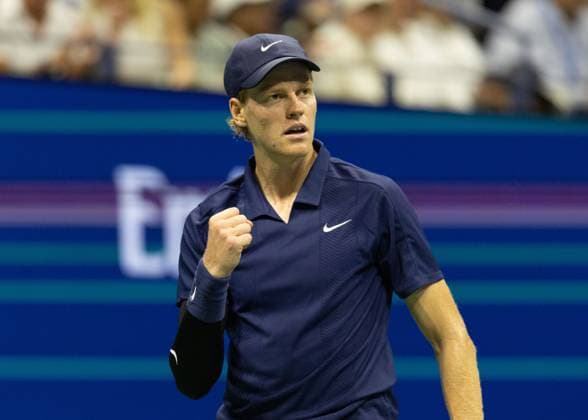 Jannik Sinner (ITA), US Open Championships 2023, USTA Billie Jean King National Tennis Center, Flushing Meadows, New York, USA .. Copyright: xJuergenxHasenkopfx