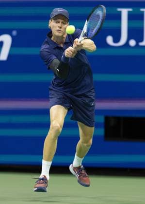 Jannik Sinner (ITA), US Open Championships 2023, USTA Billie Jean King National Tennis Center, Flushing Meadows, New York, USA .. Jannik Sinner (ITA), US Open Championships 2023, USTA Billie Jean King National Tennis Center, Flushing Meadows, New York, USA .. Copyright: xJuergenxHasenkopfx