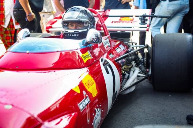 F1 - ITALIAN GRAND PRIX 2025 ICKX Jackie (bel), driving the Ferrari 312B, during the 2025 Formula 1 Pirelli Grand Premio d™Italia, 2025 Italian Grand Prix, 16th round of the 2025 FIA Formula One World Championship, WM, Weltmeisterschaft from September 5 to 7, 2025 on the Autodromo Nazionale Monza, in Monza, Italy - MonzaItaly  Copyright: xFLORENTxGOODENx
