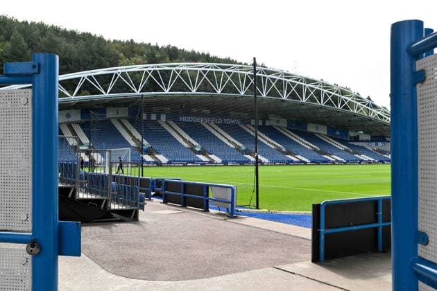 Accu Stadium home to Huddersfield Town Huddersfield Town v Peterborough United, EFL Sky Bet League One, Football, John Smiths Stadium, Huddersfield, UK - 06 Sept 2025Huddersfield John Smiths Stadium United Kingdom EDITORIAL USE ONLY No use with unauthorised audio, video, data, fixture lists, club league logos or live services. Online in-match use limited to 120 images, no video emulation. No use in betting, games or single club league player publications. Copyright: xRichardxLee Shutterstockx 15471157c