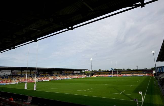 A general view before kick off USA v Samoa, Women s Rugby World Cup, Group A, Rugby Union, York Community Stadium, York, UK - 06 Sept 2025York York Community Stadium United Kingdom EDITORIAL USE ONLY No use with unauthorised audio, video, data, fixture lists, club league logos or live services. Online in-match use limited to 120 images, no video emulation. No use in betting, games or single club league player publications. Copyright: xAnnaxGowthorpe Shutterstockx 15471121e