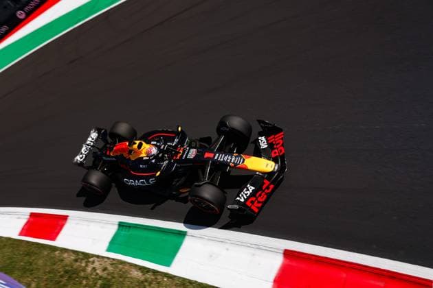 1 Max Verstappen (NLD, Oracle Red Bull Racing), F1 Grand Prix of Italy at Autodromo Nazionale Monza on September 6, 2025 in Monza, Italy. (Photo by HOCH ZWEI) Monza Italy