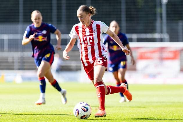 Google Pixel Frauen-Bundesliga: 1.FC Köln Frauen - RB Leipzig Frauen; 06.09.2025 Laura Donhauser (1.FC Köln Frauen, 25) Google Pixel Frauen-Bundesliga: 1.FC Köln Frauen - RB Leipzig Frauen; Franz-Kremer-Stadion, Köln; 06.09.2025 Copyright: xBEAUTIFULxSPORTS Buriakovx