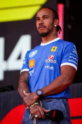F1 - ITALIAN GRAND PRIX 2025 HAMILTON Lewis (gbr), Scuderia Ferrari SF-25, portrait during the 2025 Formula 1 Pirelli Grand Premio d™Italia, 2025 Italian Grand Prix, 16th round of the 2025 FIA Formula One World Championship, WM, Weltmeisterschaft from September 5 to 7, 2025 on the Autodromo Nazionale Monza, in Monza, Italy - MonzaItaly  Copyright: xXavixBonillax