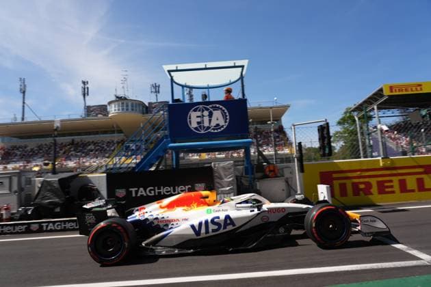 Formula 1 of Italia French driver Isack Hadjar of Visa Cash App RB Formula One Team in action during the third practice ahead of the Formula 1 Pirelli Gran Premio d?Italia 2025 at the Autodromo Nazionale di Monza in Monza, Italia, September 06 2025. Monza Italia Copyright: xMatrixxImagesx xHasanxBraticx 