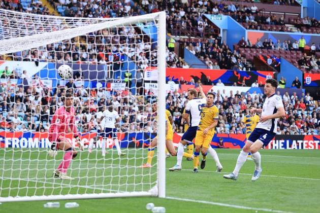 Football - 2026 FIFA World Cup, WM, Weltmeisterschaft, Fussball Qualifying (Group K) - England v Andorra 6th September 2025 - 2026 FIFA World Cup Qualifying (Group K) - England v Andorra - Andorra concede an own goal to make the score 1-0 - Photo: Simon Stacpoole Offside. Birmingham UK Copyright: xSimonxStacpoolexOffside