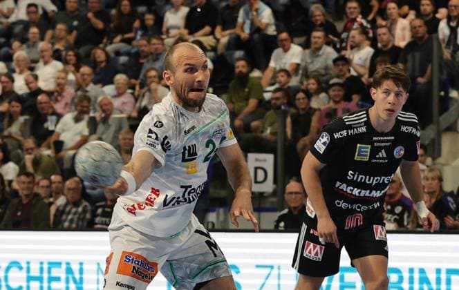 06.09.2025 - Handball - 1. Bundesliga DAIKIN HBL - Saison 2025 2026 - 03. Spieltag: HC Erlangen Metropolregion Nürnberg HCE - Frisch Auf! Göppingen - DaMa - xdaxmax - Marcel Schiller (24, Frisch Auf Göppingen )