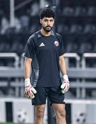 Qatar National Soccer Team Training Session Qatar Goalkeeper Mahmoud Abunada during a training session at Jassim Bin Hamad Stadium in Doha,Qatar on September 6, 2025. ahead of their International Friendly, Länderspiel, Nationalmannschaft football match against Russia DOHA Qatar Copyright: xNOUSHADx