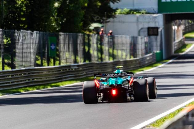 Formel 1 GP Italien Monza, Samstag, 06.09.2025 Fernando Alonso 14, Aston Martin Aramco F1 Team; Formel 1 GP Italien Monza, Samstag, 06.09.2025 Copyright: xBEAUTIFULxSPORTS Erlhofx
