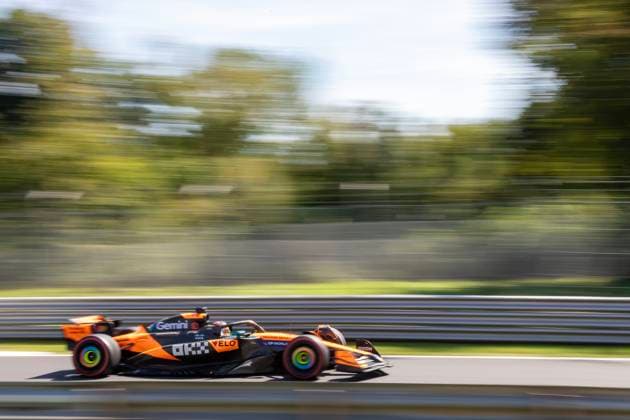 Formel 1 GP Italien Monza, Samstag, 06.09.2025 Oscar Piastri 81, McLaren Formula 1 Team; Formel 1 GP Italien Monza, Samstag, 06.09.2025 Copyright: xBEAUTIFULxSPORTS Erlhofx