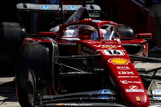 16 Charles Leclerc (MCO, Scuderia Ferrari HP), F1 Grand Prix of Italy at Autodromo Nazionale Monza on September 6, 2025 in Monza, Italy. (Photo by HOCH ZWEI) Monza Italy