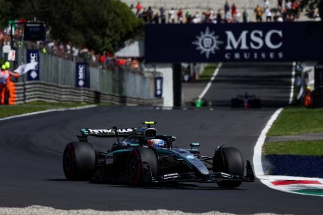 12 Andrea Kimi Antonelli (ITA, Mercedes-AMG Petronas F1 Team), F1 Grand Prix of Italy at Autodromo Nazionale Monza on September 6, 2025 in Monza, Italy. (Photo by HOCH ZWEI) Monza Italy