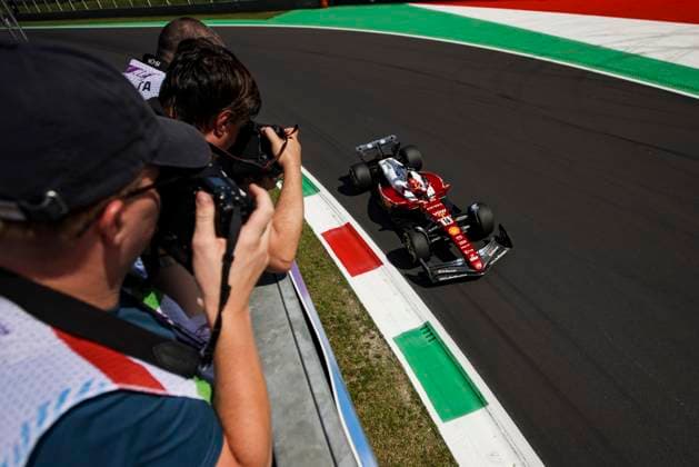 16 Charles Leclerc (MCO, Scuderia Ferrari HP), F1 Grand Prix of Italy at Autodromo Nazionale Monza on September 6, 2025 in Monza, Italy. (Photo by HOCH ZWEI) Monza Italy