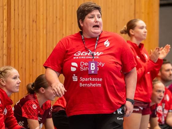 HSG Bensheim Auerbach vs. Frisch Auf Goeppingen, Handball, 1. Bundesliga, Spielzeit 2025 2026, 06.09.2025 HSG Bensheim Auerbach vs. Frisch Auf Goeppingen, Handball, 1. Bundesliga, Spielzeit 2025 2026, 06.09.2025 Bensheim Copyright: xMichaelxSchmidt Eibner-Pressefotx EP_MST