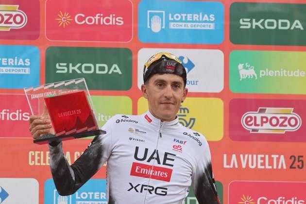 06-09-2025 Vuelta A Espana; Tappa 14 Aviles - La Farrapona; 2025, Uae Team Emirates - Xrg; Soler, Marc; La Farrapona; 