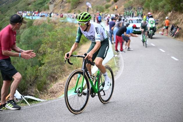 06-09-2025 Vuelta A Espana; Tappa 14 Aviles - La Farrapona; 2025, Caja Rural - Seguros Rga; Guardeno Romano, Jaume; La Farrapona; 