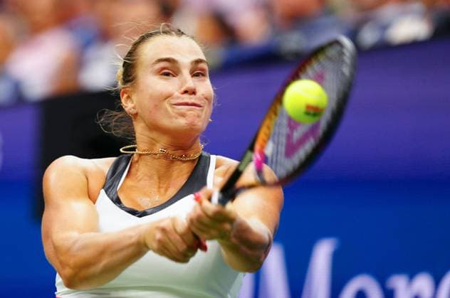 Aryna Sabalenka in Ladies Final action 2025 US Open, Day Fourteen, USTA Billie Jean King National Tennis Center, New York, USA - 06 Sept 2025New York USTA Billie Jean King National T New York (NY) United States of America  Copyright: xJavierxGarcia Shutterstockx 15467797i
