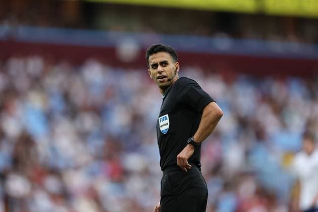 6th September 2025; Villa Park, Birmingham, West Midlands, England; FIFA World Cup, WM, Weltmeisterschaft, Fussball Qualifying Group K International Football, England versus Andorra; Referee Mohammad Al-Emara of Finland  JohnxPatrickxFletcher