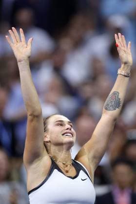Aryna Sabalenka of Belarus celebrates 2025 US Open, Day Fourteen, USTA Billie Jean King National Tennis Center, New York, USA - 06 Sept 2025New York USTA Billie Jean King National T New York (NY) United States of America  Copyright: xEllaxLing Shutterstockx 15467798n