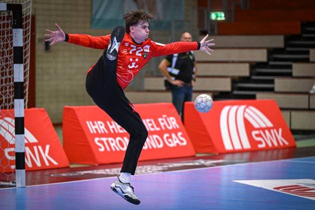 Deutschland: Handball 2. Bundesliga 2025 26, 06.09.2025, 2. Spieltag - HSG Krefeld Niederrhein vs Die Eulen Ludwigshafen - Sporthalle Glockenspitz (Krefeld), Anel DurmiÄ‡ Anel Durmic (HSG Krefeld Niederrhein, 72) Copyright: xMarkusxVerwimpx