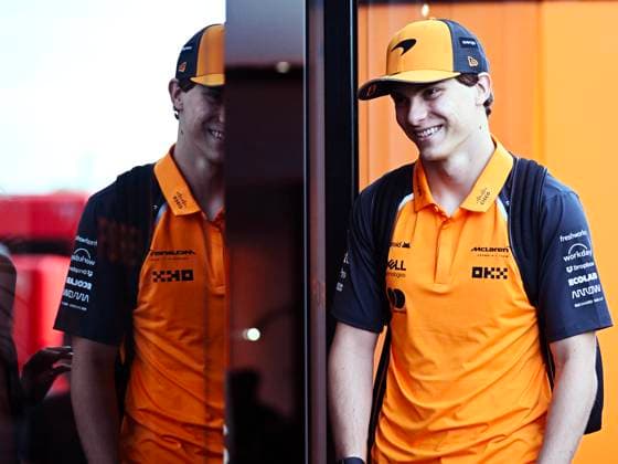 81 Oscar Piastri Of The Team Mclaren Formula 1 Team, Mclaren Mercedes MCL39,In Pit lane ,During Fia Formula One World Championship, WM, Weltmeisterschaft Formula 1 Pirelli Gran Premio d Italia 2025, 07 September, In Monza,Italy (Photo by Luca Barsali DeFodi Images)