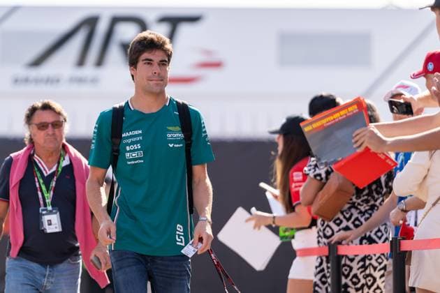 Lance Stroll (Aston Martin Aramco Formula One Team, Kanada, 18), ITA, Formel 1 Weltmeisterschaft, Grand Prix von Italian, Autodromo Nazionale Monza, Race Day, Saison 2025, 07.09.2025 ITA, Formel 1 Weltmeisterschaft, Grand Prix von Italian, Autodromo Nazionale Monza, Race Day, Saison 2025, 07.09.2025 Monza Copyright: xEibner-Pressefoto MarcelxFischerx EP_MFI
