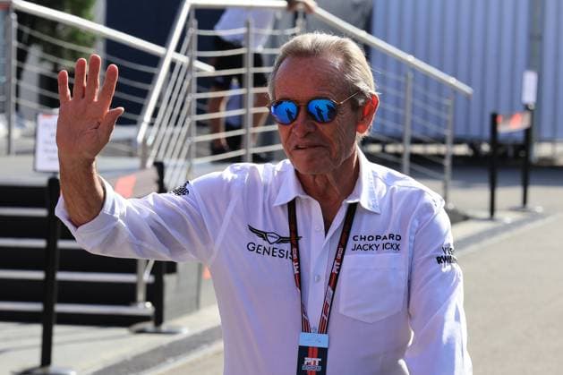 7th September 2025; Autodromo Nazionale Monza, Monza, Italy; Formula 1 Italian Grand Prix 2025 Race Day; Jacky Ickx arrives at the circuit  PierrexTeyssot