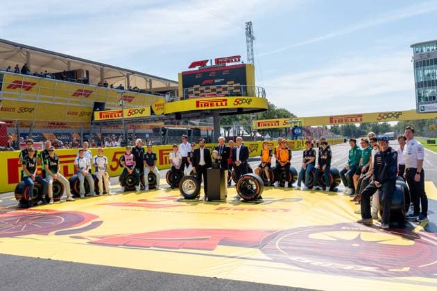 F1 Monza Pirelli 500. GP ITA, Formel 1 Weltmeisterschaft, Grand Prix von Italian, Autodromo Nazionale Monza, Race Day, Fahrerparade, Saison 2025, 07.09.2025 ITA, Formel 1 Weltmeisterschaft, Grand Prix von Italian, Autodromo Nazionale Monza, Race Day, Fahrerparade, Saison 2025, 07.09.2025 Monza Copyright: xEibner-Pressefoto MarcelxFischerx EP_MFI