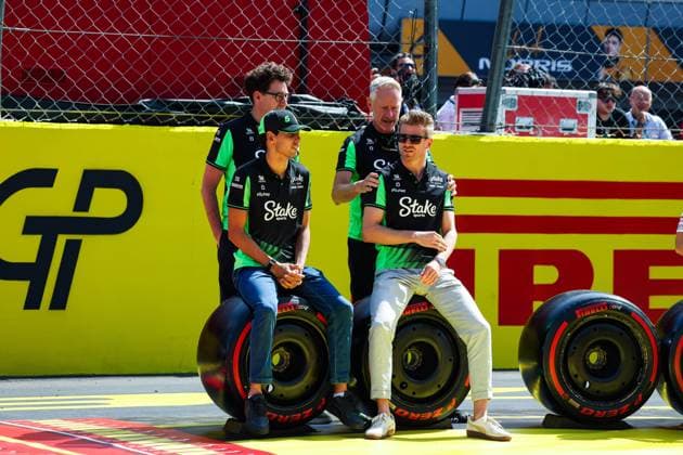 F1 - ITALIAN GRAND PRIX 2025 BINOTTO Mattia, Chief Operating & Chief Technical Officer of Audi F1, BORTOLETO Gabriel (bra), Stake F1 Team Kick C45, WHEATLEY Jonathan (gbr), Team Principal of Stake F1 Team Kick, HULKENBERG Nico (ger), Stake F1 Team Kick C45, portrait during the 2025 Formula 1 Pirelli Grand Premio d™Italia, 2025 Italian Grand Prix, 16th round of the 2025 FIA Formula One World Championship, WM, Weltmeisterschaft from September 5 to 7, 2025 on the Autodromo Nazionale Monza, in Monza, Italy - MonzaItaly  Copyright: xFLORENTxGOODENx