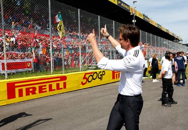 Toto Wolff (AUT, Mercedes-AMG Petronas F1 Team), F1 Grand Prix of Italy at Autodromo Nazionale Monza on September 7, 2025 in Monza, Italy. (Photo by HOCH ZWEI) Monza Italy
