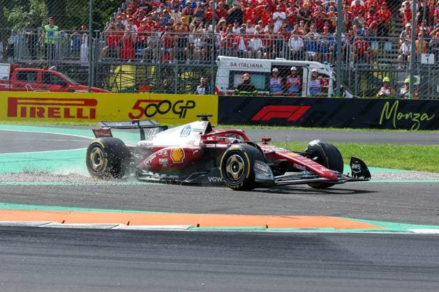 Charles Leclerc (Scuderia Ferrari HP 16), Rennen, Grosser Preis von Italien, Motorsport, Herren, Formel 1, 07.09.2025 Monza Lombardei Italien