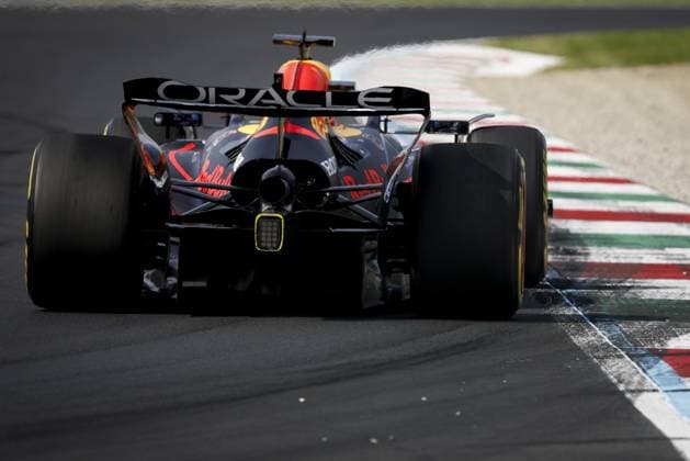 MONZA - Max Verstappen (Red Bull Racing) in action at the Monza circuit during the Italian Grand Prix. ANP SEM VAN DER WAL xVIxANPxSportx xxANPxIVx 535278672 originalFilename: 535278672.jpg
