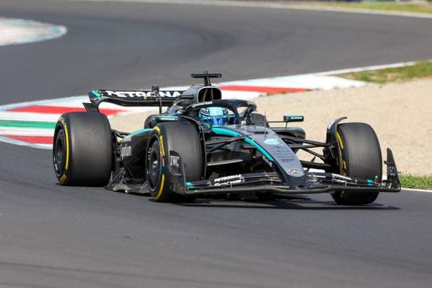 George Russell (Mercedes-AMG Petronas 63), Rennen, Grosser Preis von Italien, Motorsport, Herren, Formel 1, 07.09.2025 Monza Lombardei Italien