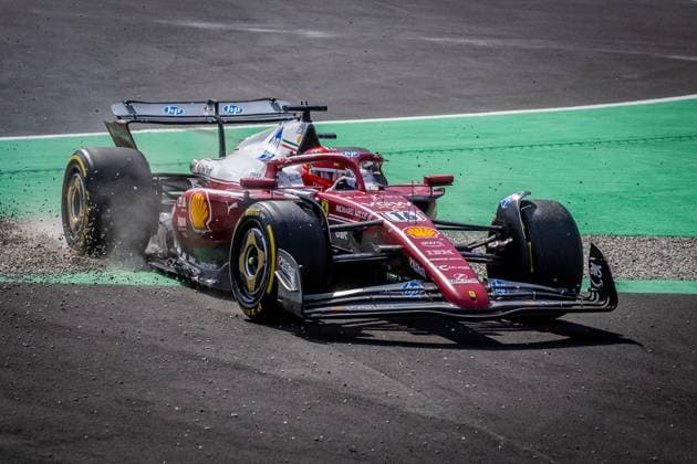 F1 ITALIAN GRAND PRIX SUNDAY Charles Leclerc of Monaco and Scuderia Ferrari during the sunday s race of the F1 Grand Prix of Italy - Formula 1 Pirelli Gran Premio D Italia 2025 at Autodromo Nazionale Monza Circuit on September 07, 2025, in Monza, Italy. Copyright: xx 080A1690