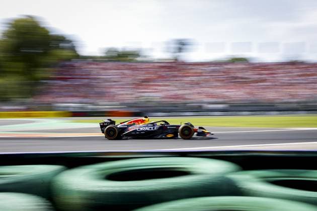 MONZA - Max Verstappen (Red Bull Racing) in action at the Monza circuit during the Italian Grand Prix. ANP SEM VAN DER WAL xVIxANPxSportx xxANPxIVx 535279697 originalFilename: 535279697.jpg