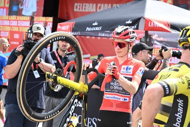 07-09-2025 Vuelta A Espana; Tappa 15 Vegadeo - Monforte De Lemos; 2025, Visma - Lease A Bike; Vingegaard, Jonas; Vegadeo; 