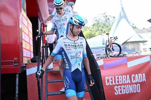 07-09-2025 Vuelta A Espana; Tappa 15 Vegadeo - Monforte De Lemos; 2025, Bahrain - Victorious; Tiberi, Antonio; Vegadeo; 