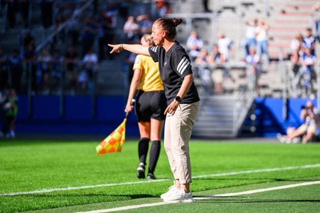 Fußball I Frauen I Saison 2025-2026 I Bundesliga I 1. Spieltag I Hamburger SV - VfL Wolfsburg I 07.09.2025 Liese Brancao (Hamburger SV) Hamburg Volksparkstadion Hamburg Deutschland Copyright: xLobecax xHenningxRohlfsx