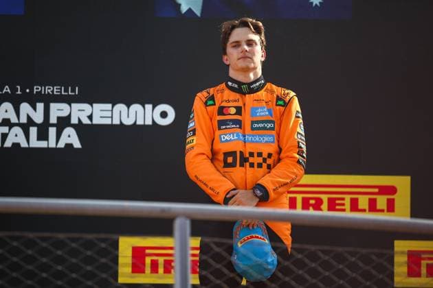 F1 - ITALIAN GRAND PRIX 2025 PIASTRI Oscar (aus), McLaren F1 Team MCL39, portrait during the 2025 Formula 1 Pirelli Grand Premio d™Italia, 2025 Italian Grand Prix, 16th round of the 2025 FIA Formula One World Championship, WM, Weltmeisterschaft from September 5 to 7, 2025 on the Autodromo Nazionale Monza, in Monza, Italy - MonzaItaly  Copyright: xEricxAlonsox