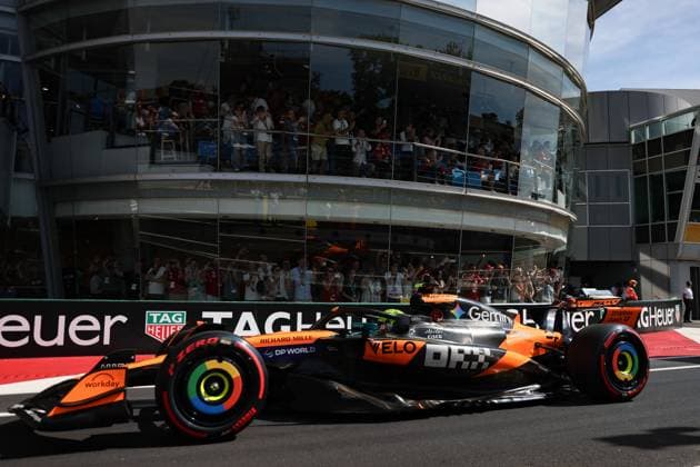 4 Lando Norris (GBR, McLaren F1 Team), F1 Grand Prix of Italy at Autodromo Nazionale Monza on September 7, 2025 in Monza, Italy. (Photo by HOCH ZWEI) Monza Italy