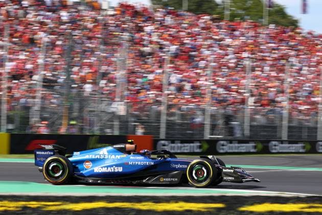 F1 Grand Prix of Italy Carlos Sainz of Williams Racing on track during the F1 Grand Prix of Italy at Autodromo Nazionale on September 7, 2025 in Monza, Italy. Monza Autodromo Nazionale Italy Copyright: xMarcoxCanonierox