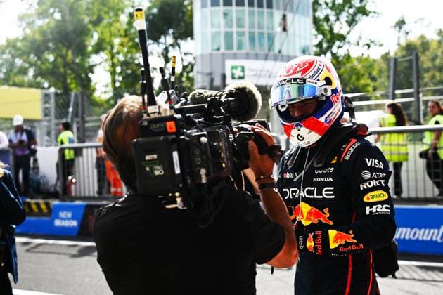 1 Max Verstappen Of The Team Oracle Red Bull Racing, Red Bull Honda RB21,They Face The Race ,During Fia Formula One World Championship, WM, Weltmeisterschaft Formula 1 Pirelli Gran Premio d Italia 2025, 07 September, In Monza,Italy (Photo by Luca Barsali DeFodi Images)