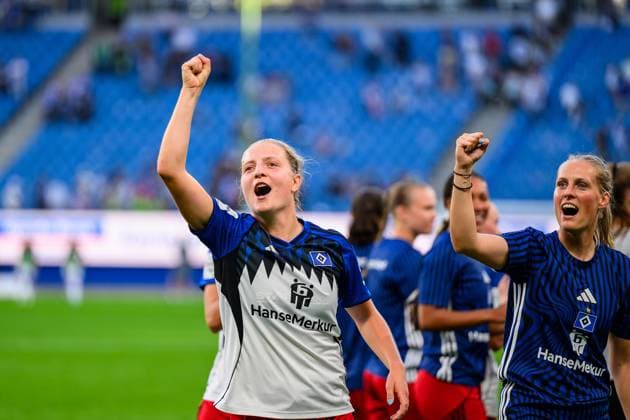 Fußball I Frauen I Saison 2025-2026 I Bundesliga I 1. Spieltag I Hamburger SV - VfL Wolfsburg I 07.09.2025 Nina Räcke (39, Hamburger SV) Hamburg Volksparkstadion Hamburg Deutschland Copyright: xLobecax xHenningxRohlfsx