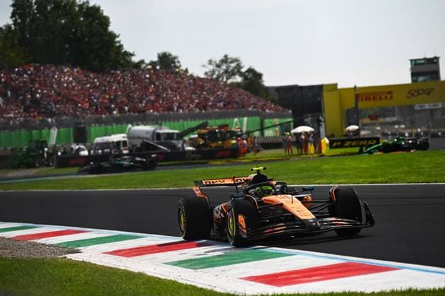 September 7, 2025, Piombino, Piombino, Italy: 4 Lando Norris Of The Team Mclaren Formula 1 Team, Mclaren Mercedes MCL39,They Face The Race ,During Fia Formula One World Championship, WM, Weltmeisterschaft Formula 1 Pirelli Gran Premio d Italia 2025, 07 September, In Monza,Italy Piombino Italy - ZUMAb336 20250907_zsp_b336_024 Copyright: xLucaxBarsalix