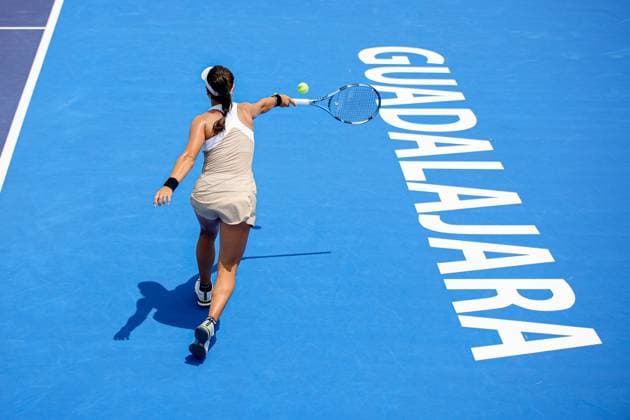 WTA, Tennis Damen GIUADALAJARA 250 OPEN WTA GUADALAJARA 250 OPEN STEFFANINI VS KULIKOVA 07092025 GUADALAJARA, JALISCO Action photo of Lucrezia Steffanini of Italy, during the WTA Guadalajara 250 Open, held at the Centro Panamericano de Tenis of Guadalajara, Jalisco, Mexico. Foto de accion de Lucrezia Staffanini de Italia, durante el WTA Guadalajara 250 Open, celebrado en el Centro Panamericano de Tenis de Guadalajara, Jalisco, Mexico PHOTO BY IMAGENSHOP AGENCIA FOTOGRAFICA GUADALAJARA JALISCO MEXICO Copyright: xIMAGENSHOPxAGENCIAxFOTOGRAFICAx