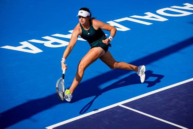 WTA, Tennis Damen GUADALAJARA 250 OPEN WTA GUADALAJARA 250 OPEN STAKUSIC VS SHYMANOVIC 07092025 GUADALAJARA, JALISCO Action photo of Marina Stakusic of Canada, during the WTA Guadalajara 250 Open, held at the Centro Panamericano de Tenis of Guadalajara, Jalisco, Mexico. Foto de accion de Marina Stakusic de Canada durante el WTA Guadalajara 250 Open, celebrado en el Centro Panamericano de Tenis de Guadalajara, Jalisco, Mexico PHOTO BY IMAGENSHOP AGENCIA FOTOGRAFICA GUADALAJARA JALISCO MEXICO Copyright: xIMAGENSHOPxAGENCIAxFOTOGRAFICAx