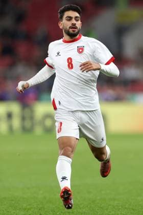 AMER JAMOUS, Giordania, Amichevole, Friendly match, 2025-26, Russia vs Jordan 04-09-2025, Azione, Action, Single shot AMICHEVOLE 2025-26 RUSSIA-GIORDANIA