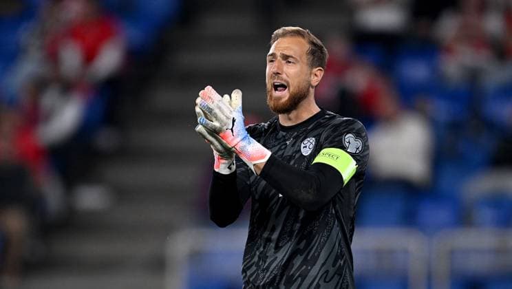 Fussball International Qualifikation WM 2026 in Basel Gruppe B 2. Spieltag Schweiz - Slowenien 08.09.2025 Torwart Jan Oblak (Slowenien) *** Soccer International Qualification World Cup 2026 in Basel Group B 2 Matchday Switzerland Slovenia 08 09 2025 Goalkeeper Jan Oblak Slovenia