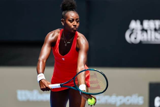 WTA, Tennis Damen GUADALAJARA 250 OPEN WTA GUADALAJARA 250 OPEN PARKS VS VIDMANOVA 08092025 GUADALAJARA, JALISCO Action photo of Alycia Parks of the USA, during day 1 the WTA Guadalajara 250 Open, held at the Centro Panamericano de Tenis of Guadalajara, Jalisco, Mexico. Foto de accion de Alycia Parks de Estados Unidos durante el dia 1 del WTA Guadalajara 250 Open, celebrado en el Centro Panamericano de Tenis de Guadalajara, Jalisco, Mexico PHOTO BY IMAGENSHOP AGENCIA FOTOGRAFICA GUADALAJARA JALISCO MEXICO Copyright: xIMAGENSHOPxAGENCIAxFOTOGRAFICAx